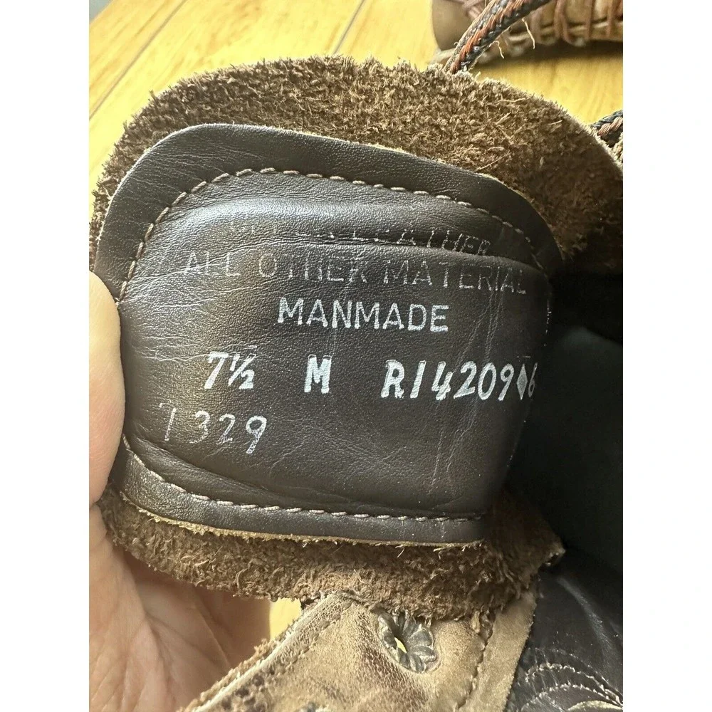 Matterhorn brown Leather  Boots Steel Toe Insulated 120+ Abrasion‎ 7.5 M